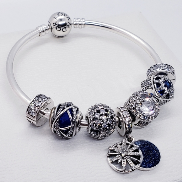 Authentic Pandora 8pc BRACELET SET - Picture 3 of 7